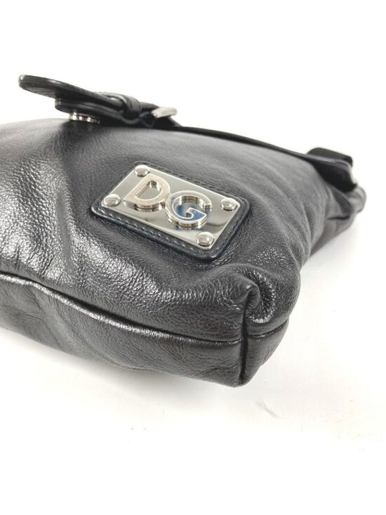 Dolce & Gabbana Backpack Logo DG Leather Black main image 4